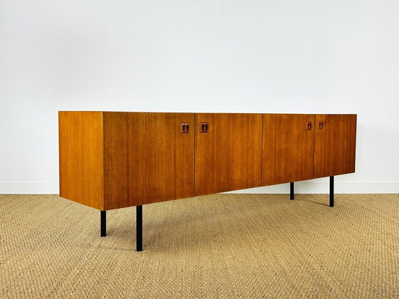 Image 1 of Minimalist Scandinavian teak sideboard, 1960