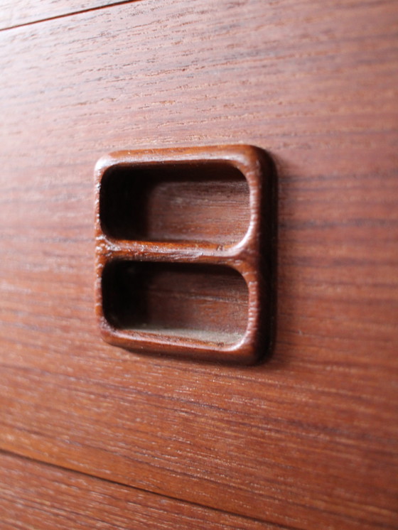 Image 1 of Vintage Danish teak chest of drawers