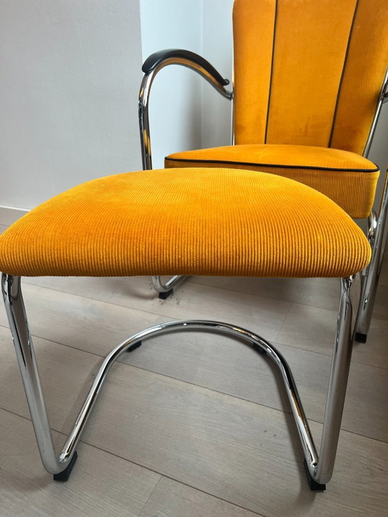 Image 1 of Poltrona + poggiapiedi Gispen 412 Dutch Originals – usata, in buone condizioni