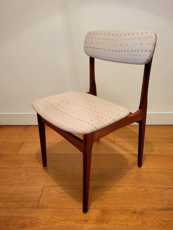 Image 1 of Set di 4 sedie di B. Rasmussen per Thorsø Møbelfabrik