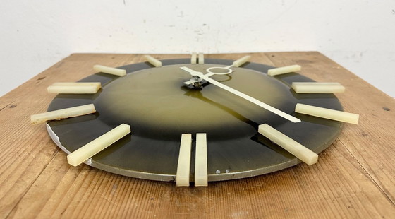 Image 1 of Industrial Office Wall Clock from Pragotron, 1970s