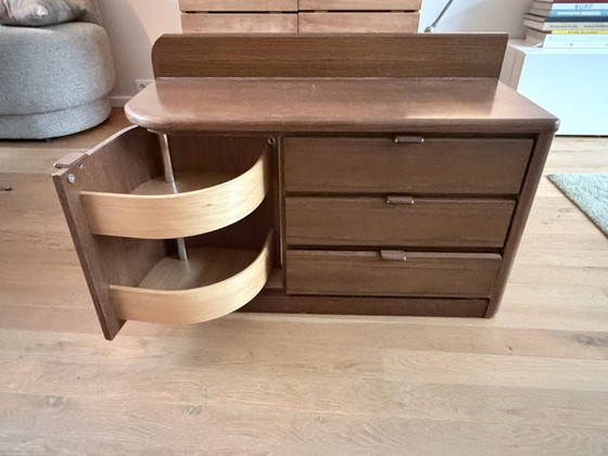Vintage dressoir /kastje, Hout, Bruin (foto 3 van 8)