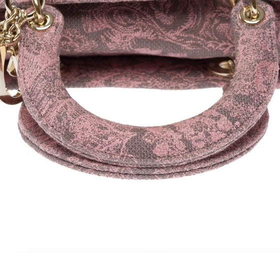 Image 1 of Bolso DIOR Lady Dior en Toile Rose - 102003