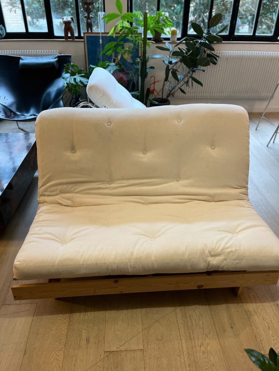 Image 1 of Karup Design convertible Japanese futon bed in cream