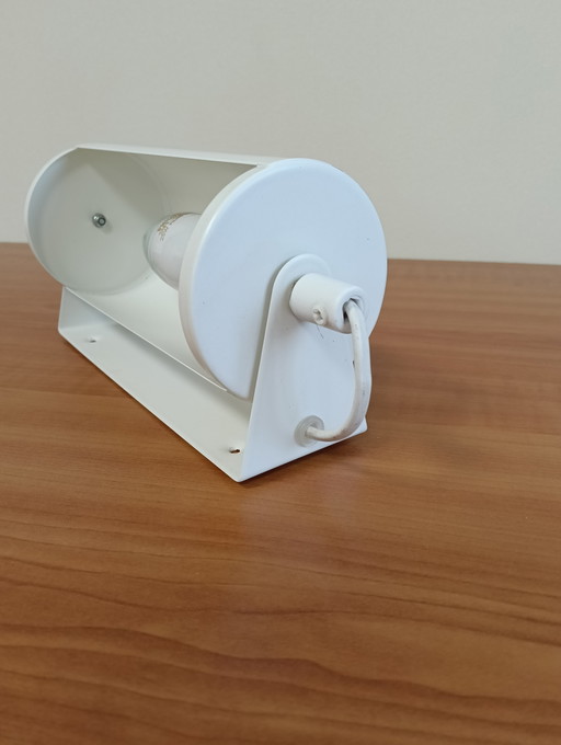 Vintage Wall Lamp from IKEA White, 1980s – wandlampen, Metal