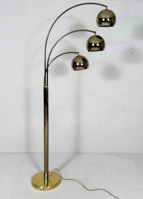 Image 1 of Space Age swivel floor lamp by Goffredo Reggiani, Italy, 1970s