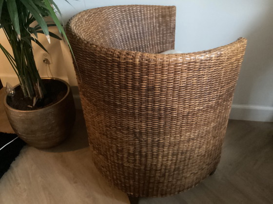 Image 1 of 2 BIRMA RIET ROTAN FAUTEUILS