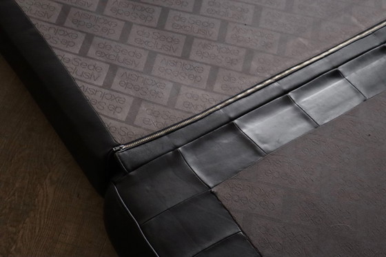 De Sede DS-85 slaapbank in zwart leer, Zwitserland, jaren 60 – 2 zitsbanken, Leather (photo 12 of 13)
