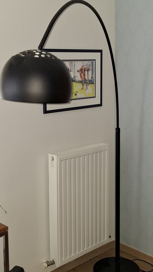Metal bow black floor lamp from 'Zuiver' 1st edition.