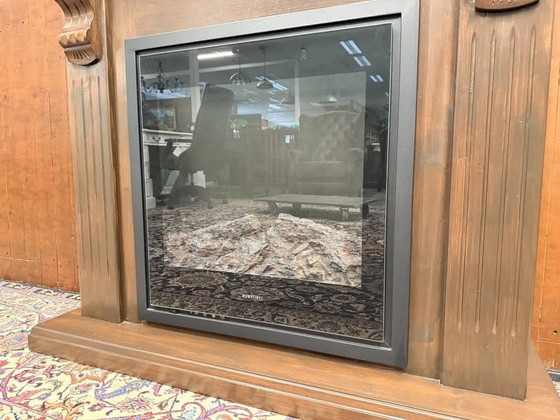 Classic English Decorative Fireplace, Decorative Objects, Brown, Chesterfield (photo 13 of 19)