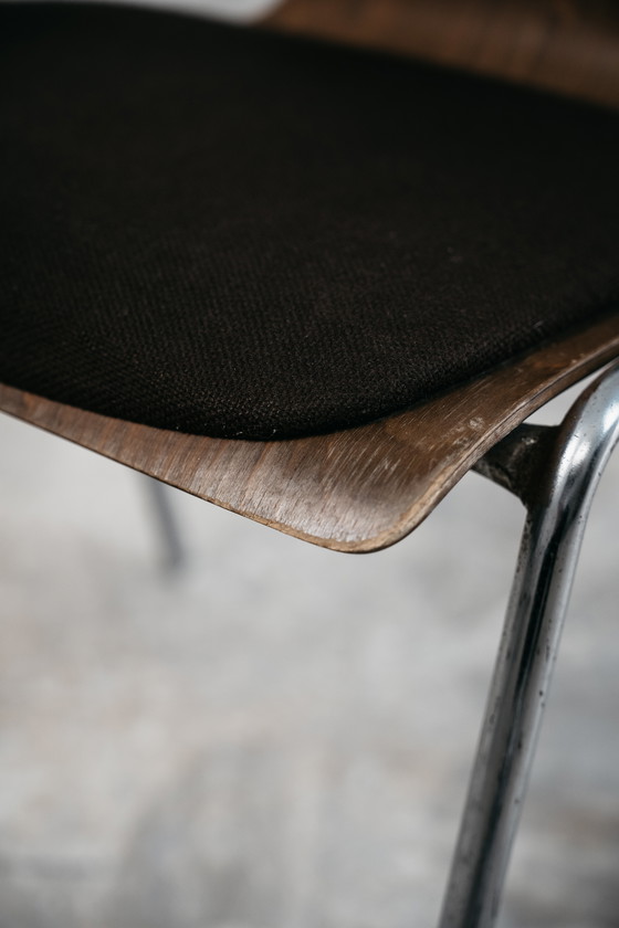 Image 1 of Carlo Ratti Style Set Da Pranzo 8 Sedie Design Modernariato Anni ‘70