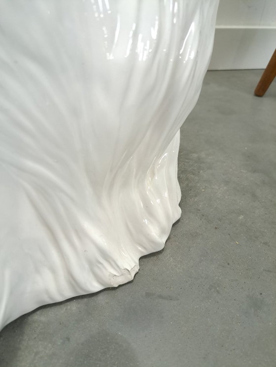 Image 1 of Large Italian ceramic statue of a dog