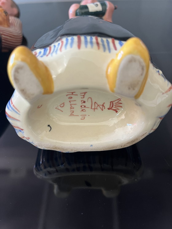 Image 1 of Botellas de jenever Bols, década de 1950