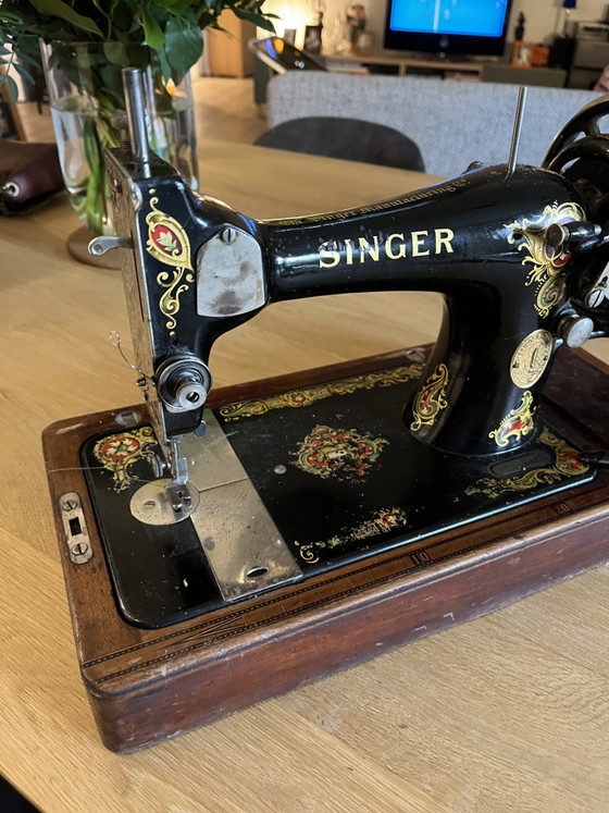 Singer Naaimachine – Decoratieve objecten, Iron, Metal (photo 2 of 6)