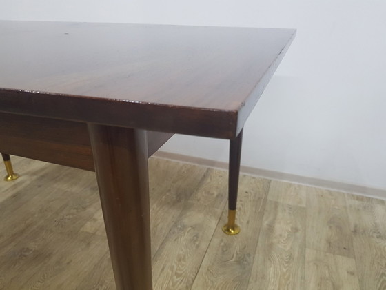 Table et Chaises Mid-Century, années 1960-1970, Ensemble de 7 – Salles à manger complètes (photo 24 of 30)