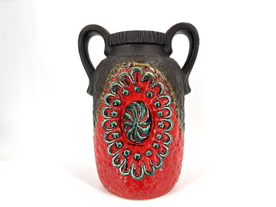 Image 1 of Vase vintage à lave grasse en céramique par Dümler & Breiden, 1960