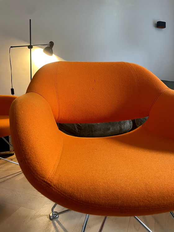 Image 1 of Poltrona arancione Kusch &amp; Co