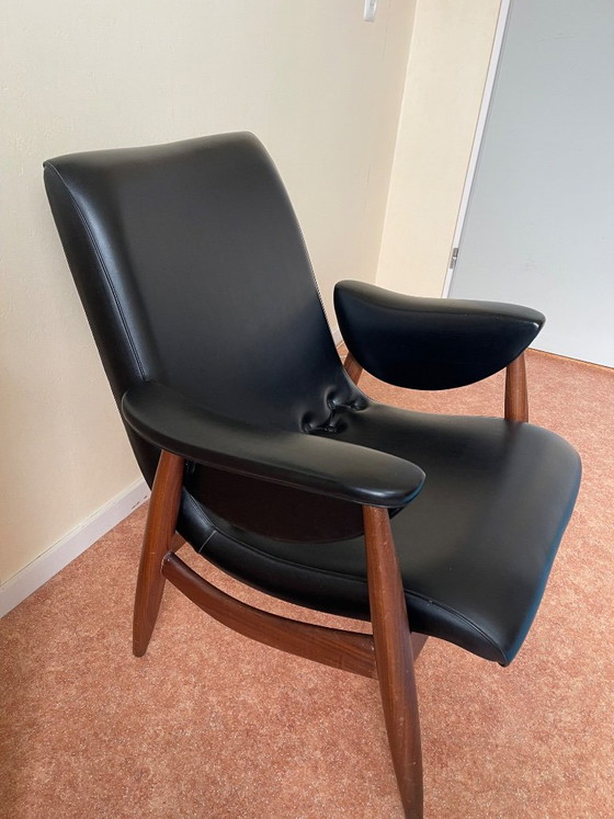 Poltrone vintage – Legno, Skai (photo 3 of 5)