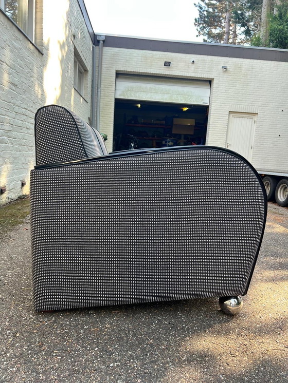 Image 1 of Art Deco bank (3-zits) - Op maat gemaakt interieurontwerpstuk