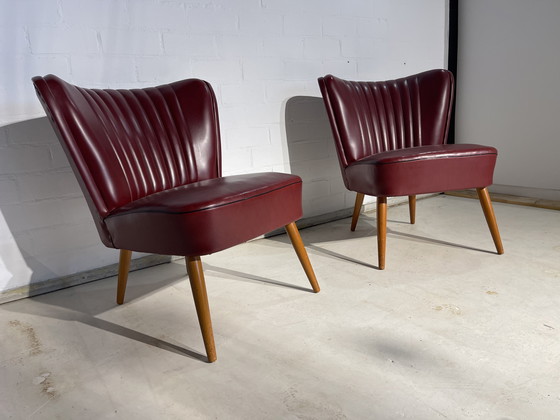 Image 1 of cocktail fauteuils vintage retro Artdeco 