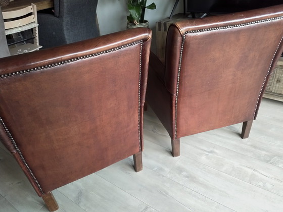 Image 1 of Elegant sheepskin armchairs