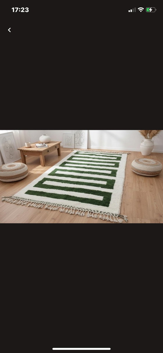 Naturel Wood Berber Vloerkleed 200/300cm – Vloerkleden en tapijten, Wool (photo 3 of 6)