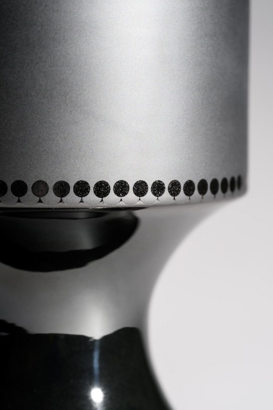 Image 1 of Sculptural Rosenthal Studio-Line Vase Duo Tapio Wirkkala Black & White Porcelain