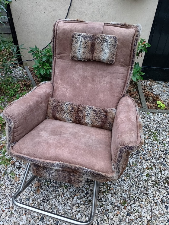 Image 1 of Fauteuil relax/à bascule vintage Hollgi's