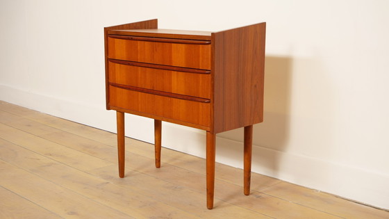 Image 1 of Vintage Chest of Drawers | 3 Drawers | Nightstand