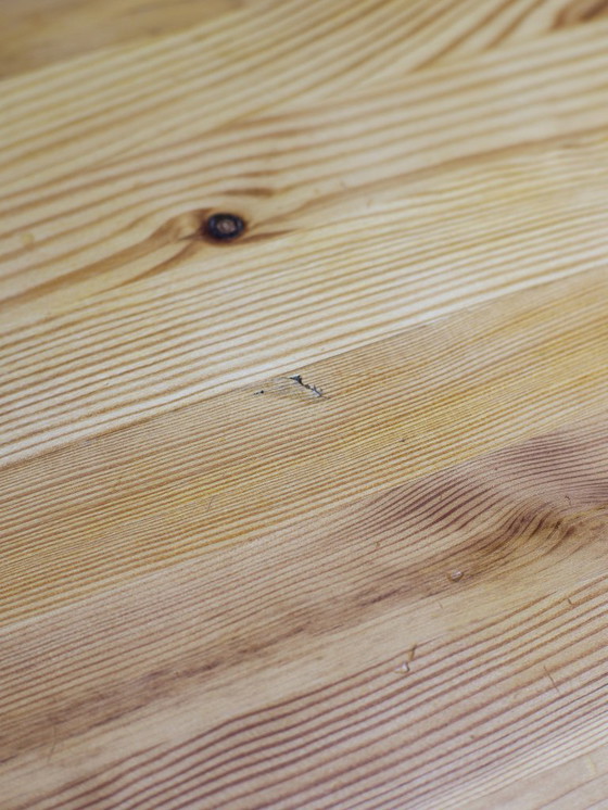 Image 1 of Scrivania con cassettiera Ate van Apeldoorn in pino anni '70