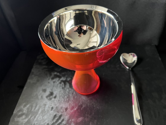 Image 1 of Alessi, Práchtige Big Love ijscoupes, ontwerp de Miriam Mirri, Italia 2012