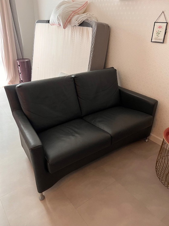 Leolux 2-Seater Sofa and Armchair – 2 seaters, Leather (photo 3 of 6)