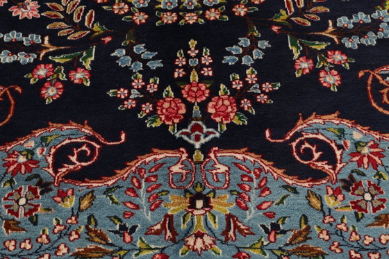 Image 1 of Alfombra persa Kirman 4,18 x 3,05 Alfombra oriental fina n.º 1076