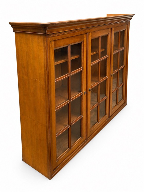 French Louis-Philippe style solid fruitwood Bookcases, Brown (photo 6 of 15)