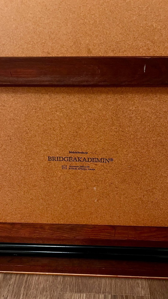 Image 1 of Table de bridge/cartes professionnelle | Académies de bridge en Suède | Pliable