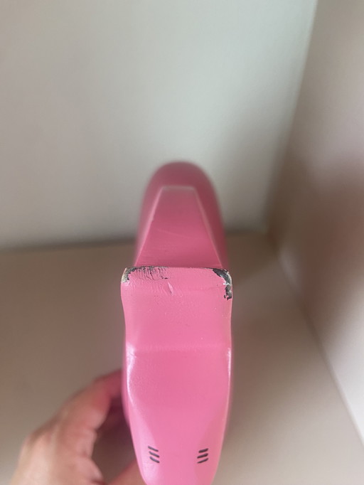 Ikea Finanssiel roze houten Dala paard 1999