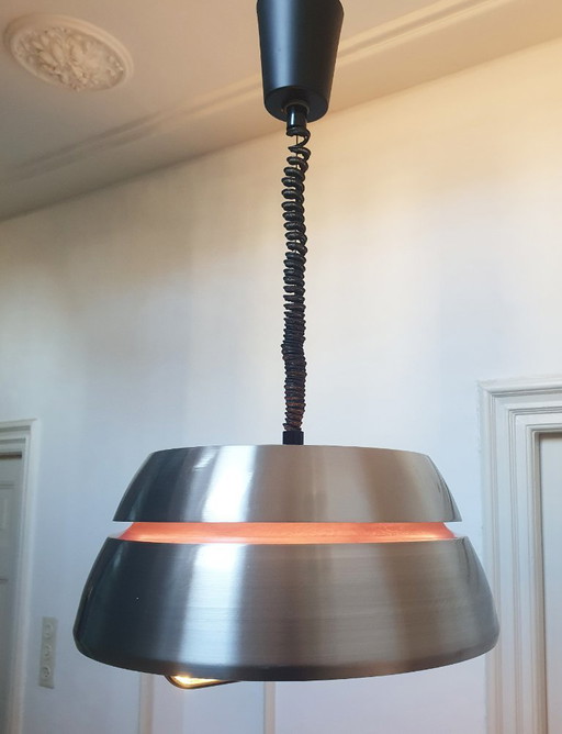 Set mit 2 Lakro Space Age Pendelleuchten