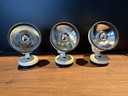 3x vintage Philips spotlight / wall lamp