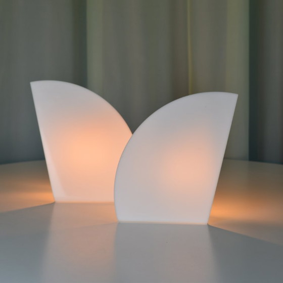 Image 1 of 2x geometrical table lights