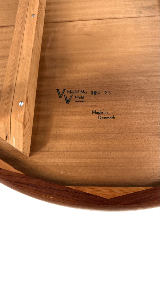 Image 1 of Vintage extendable Danish dining table, VV Møbler ‘60