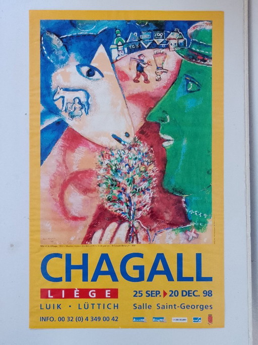 Mark Chagall expositie poster 