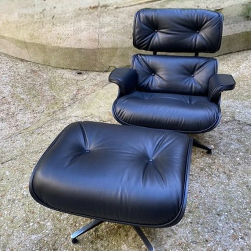 OFERTA SUPERIOR Sillón + reposapiés Eames Lounge original (Herman Miller)
