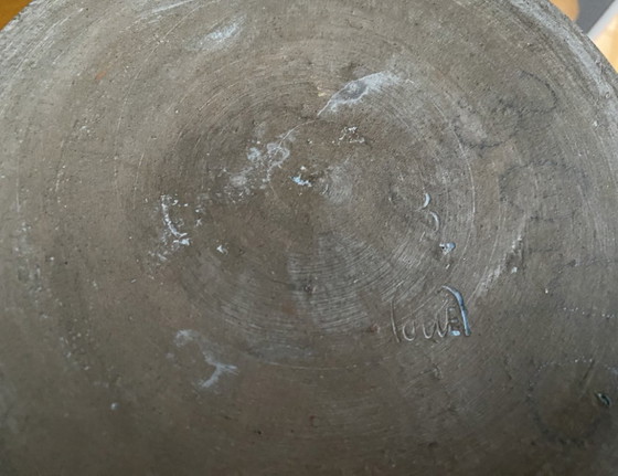 Image 1 of Blauwe vaas van Lawel West-Duitsland