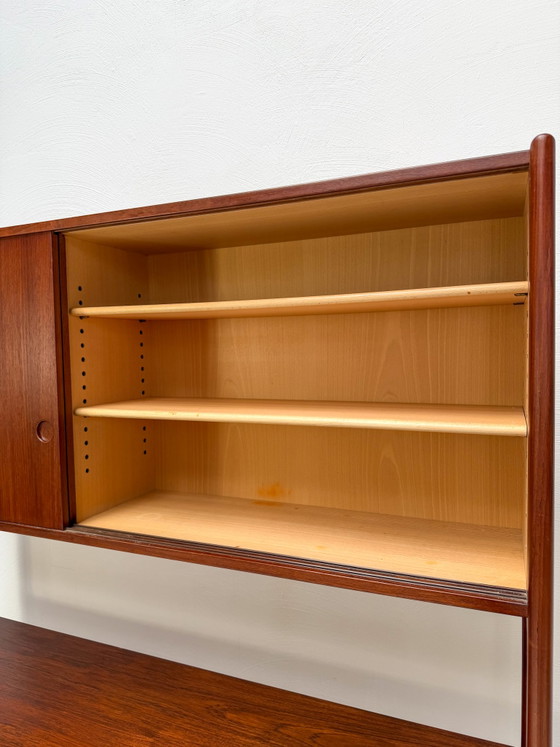 Image 1 of Aparador danés antiguo de teca RY20 de Hans J. Wegner para Ry Møbler, década de 1950.