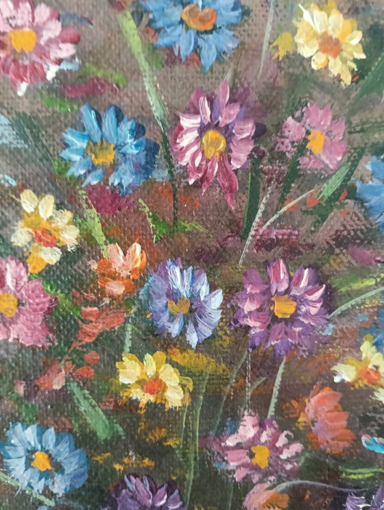 Oil Painting – E. Goeminne, Paintings & Drawings, Wood, Canvas (photo 4 of 5)