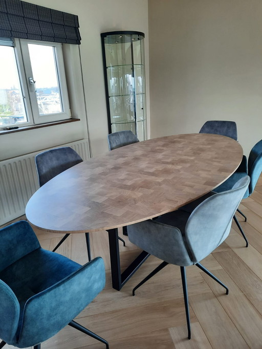 Eris Eettafel 'Kops' 240 - Bert Plantagie
