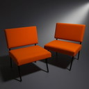 2 poltrone Florence Knoll per Knoll International