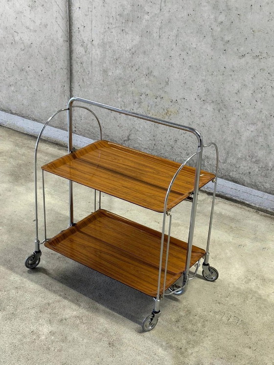 Image 1 of Carrito de servicio plegable Bremshey & Co., década de 1970