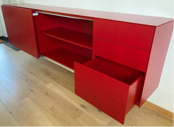 Image 1 of EXCLUSIVE red designer sideboard Kettnaker Soma!