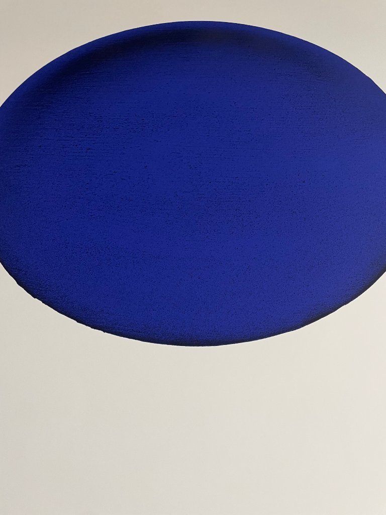 Yves Klein (1928-1962), Disque bleu, IKB 54, 1957, copyright VG